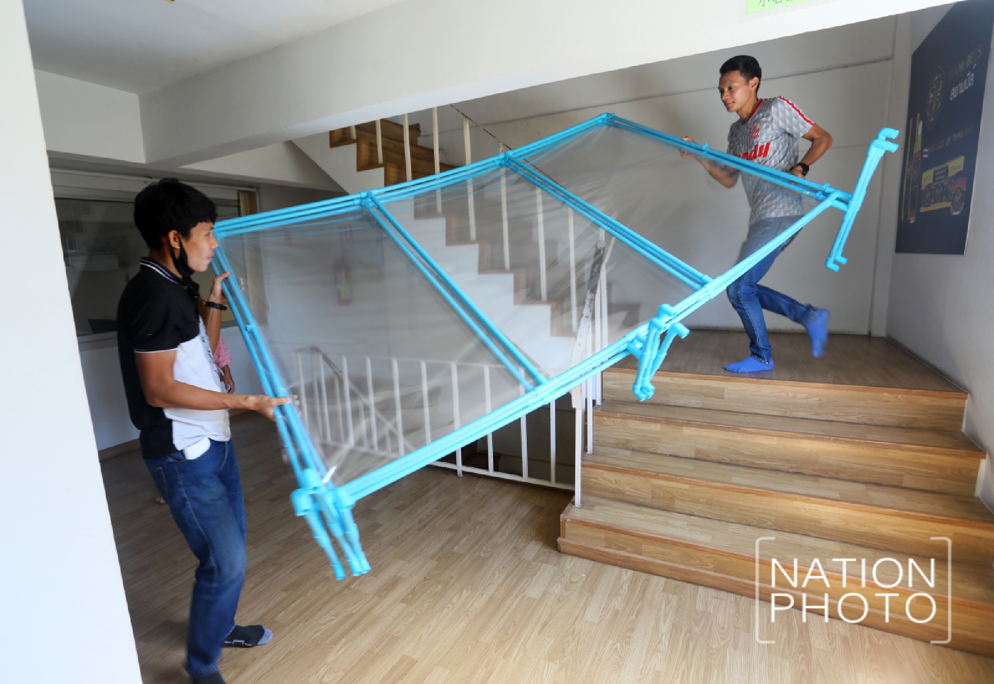 Massage parlours open for service